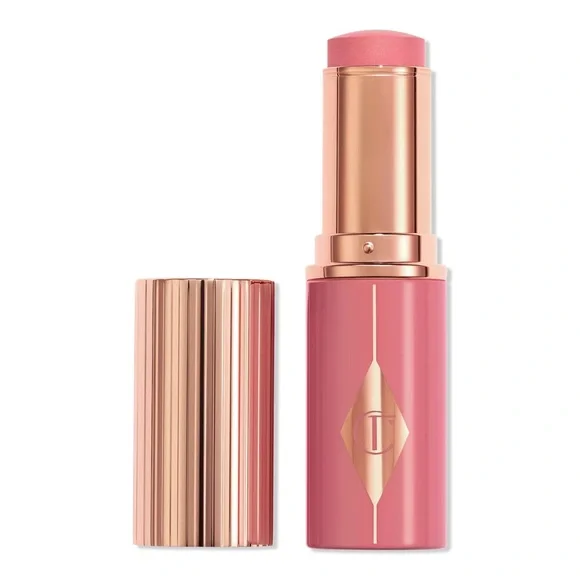 Charlotte Tilbury ‘Rosy Glow’ Unreal Lip + Cheek Glow Blush Stick - Picture 1 of 12